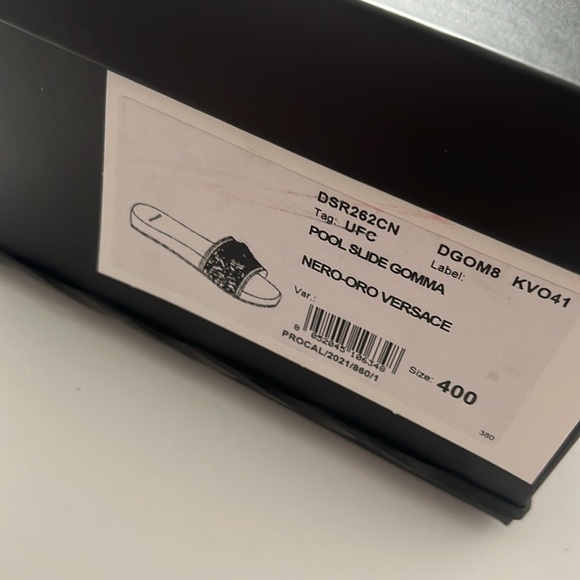 NWT Versace Medusa Gomma Pool-Slides - Picture 13 of 14